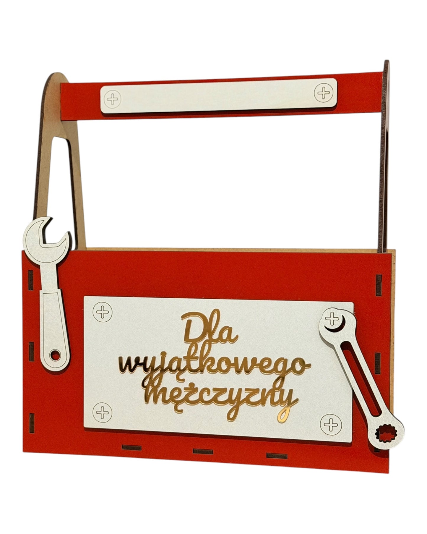 Skrzynka narzędziowa na prezent Dla wyjątkowego mężczyzny / Kochanemu Tacie