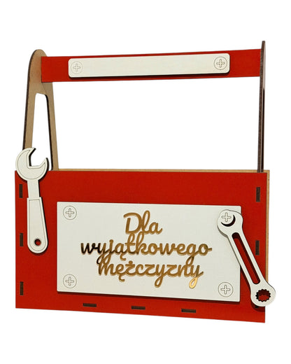 Skrzynka narzędziowa na prezent Dla wyjątkowego mężczyzny / Kochanemu Tacie