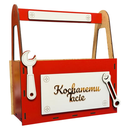 Skrzynka narzędziowa na prezent Dla wyjątkowego mężczyzny / Kochanemu Tacie