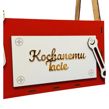 Skrzynka narzędziowa na prezent Dla wyjątkowego mężczyzny / Kochanemu Tacie