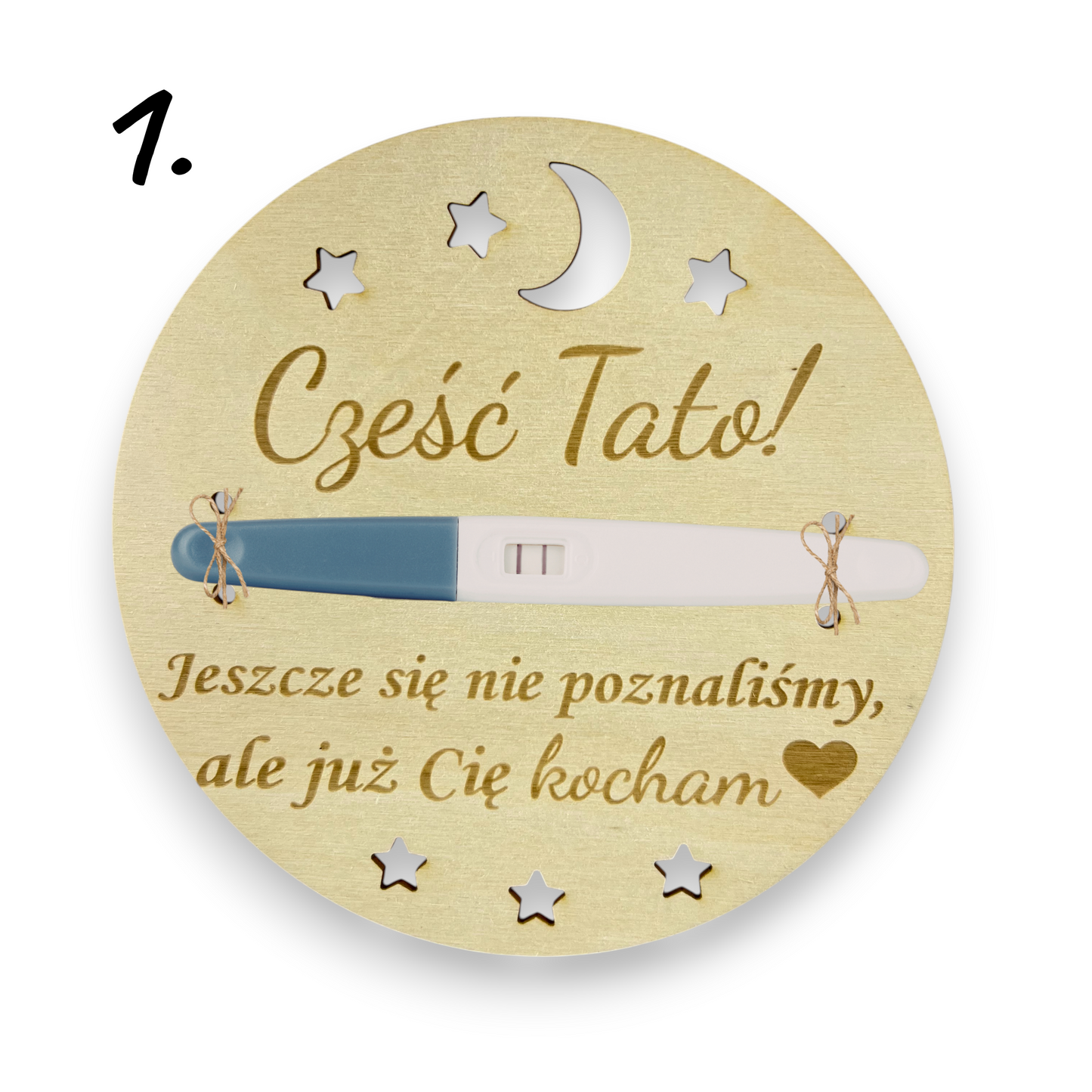 Informacja o Ciąży Zostaniesz Tatą Grawer Przyszły Tata Nowina