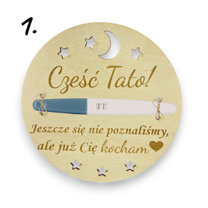 Informacja o Ciąży Zostaniesz Tatą Grawer Przyszły Tata Nowina