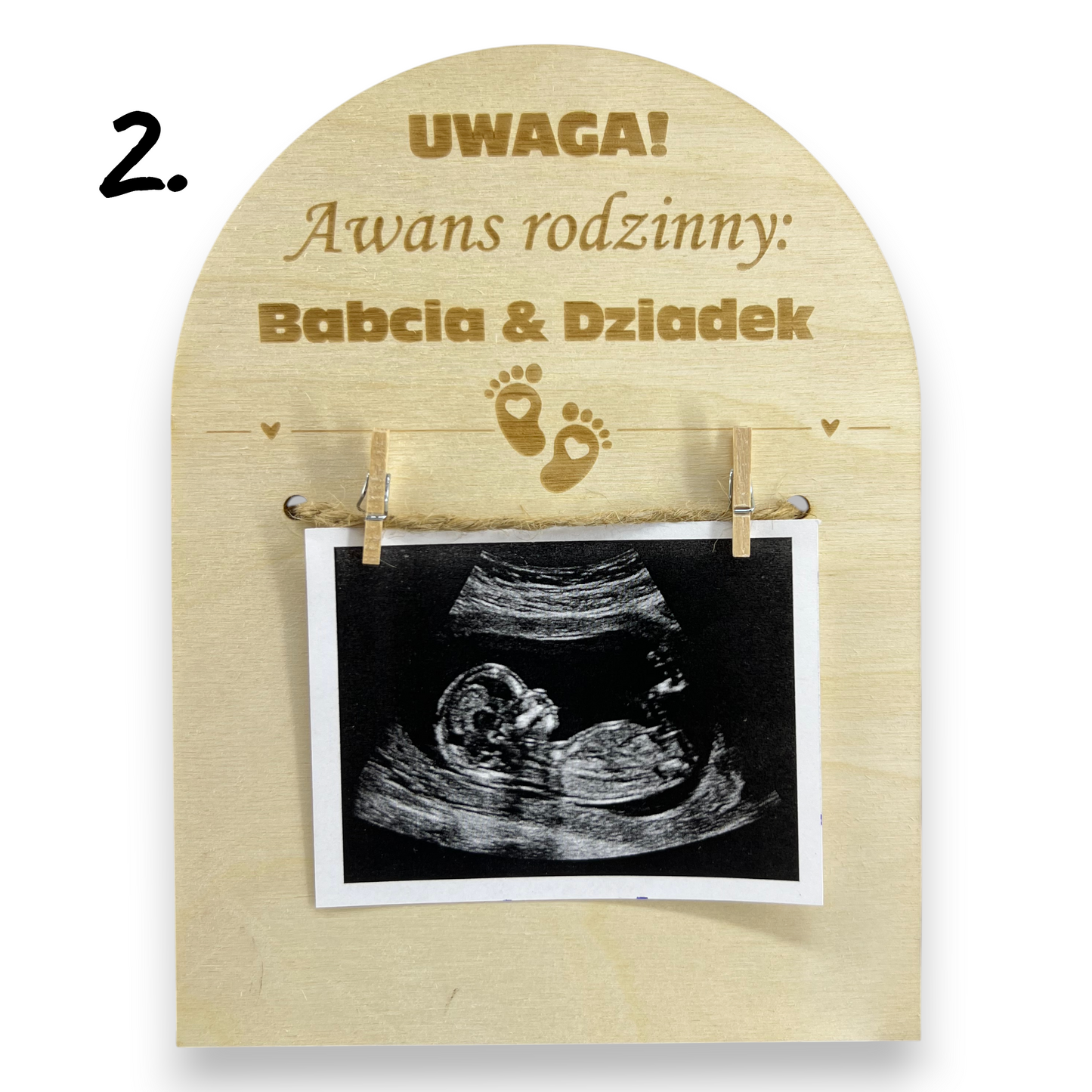 Informacja o Ciąży Zostaniecie Dziadkami Grawer Zostaniesz Babcią Nowina