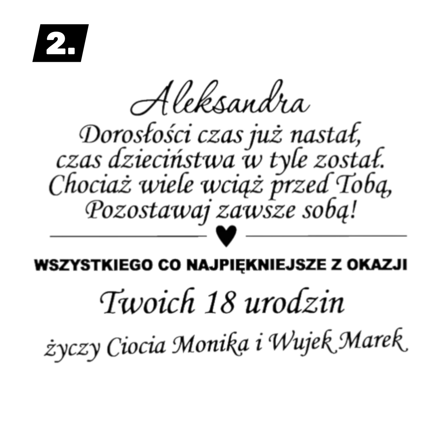 Prezent na urodziny DREWNIANA Grawerowana Kartka Kompas